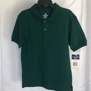 Green polo shirt boys